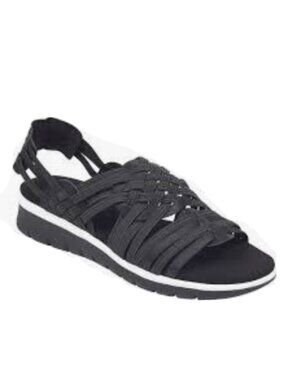 Easy Spirit Stretch Sandal seSpace2 Woman 7 W Black